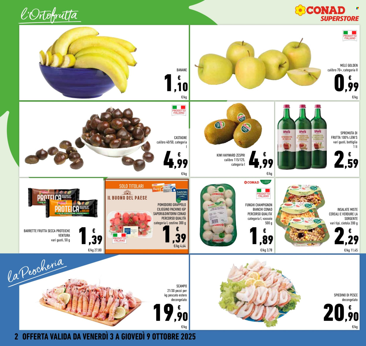 Volantino Conad Superstore - 3/10/2025 - 9/10/2025. Pagina 2