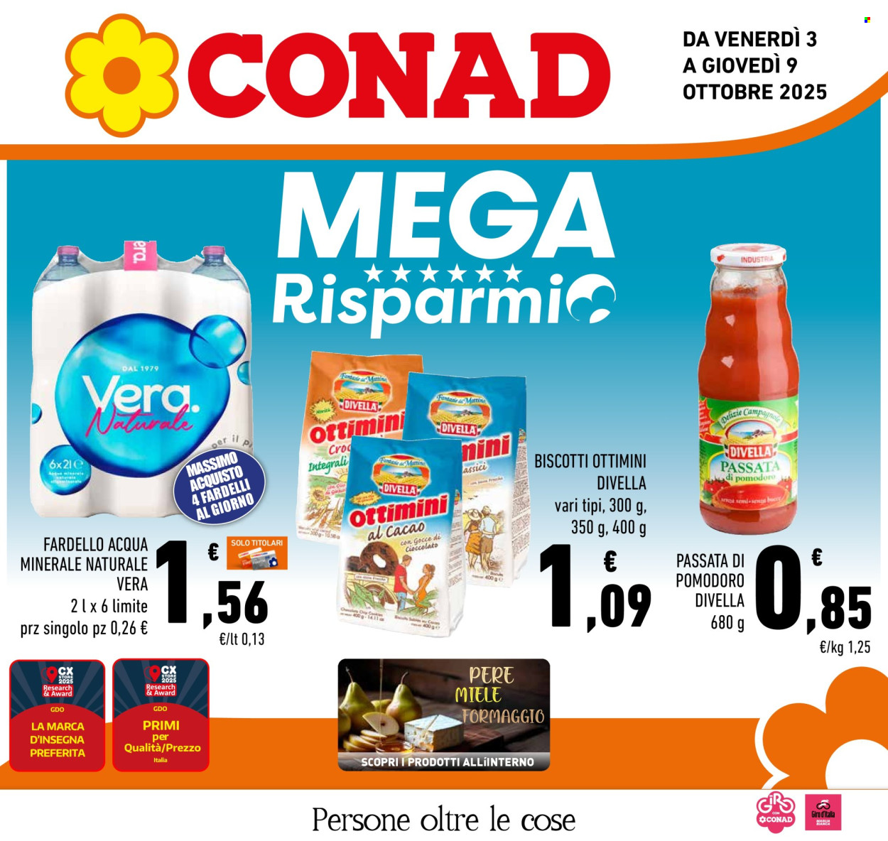 Volantino Conad - 3/10/2025 - 9/10/2025. Pagina 1