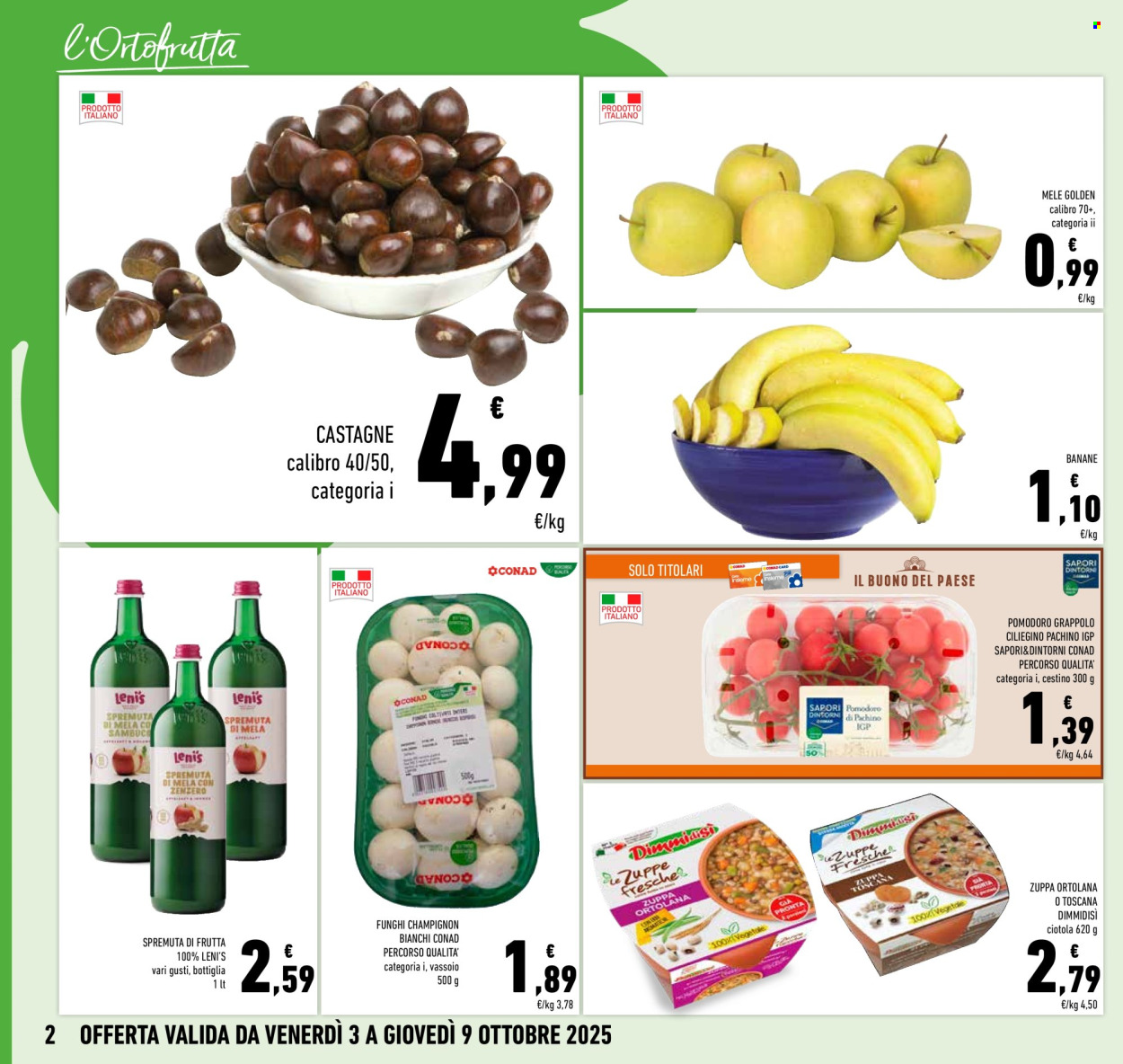 Volantino Conad - 3/10/2025 - 9/10/2025. Pagina 2