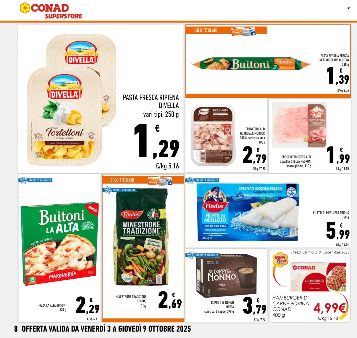 Volantino Conad Superstore - 3/10/2025 - 9/10/2025. Pagina 8