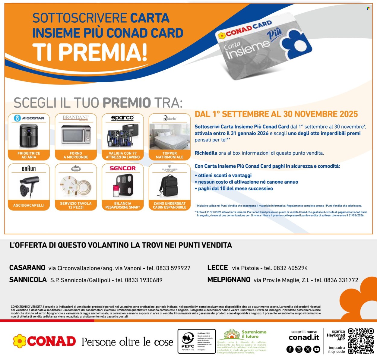 Volantino Conad Superstore - 3/10/2025 - 9/10/2025. Pagina 16