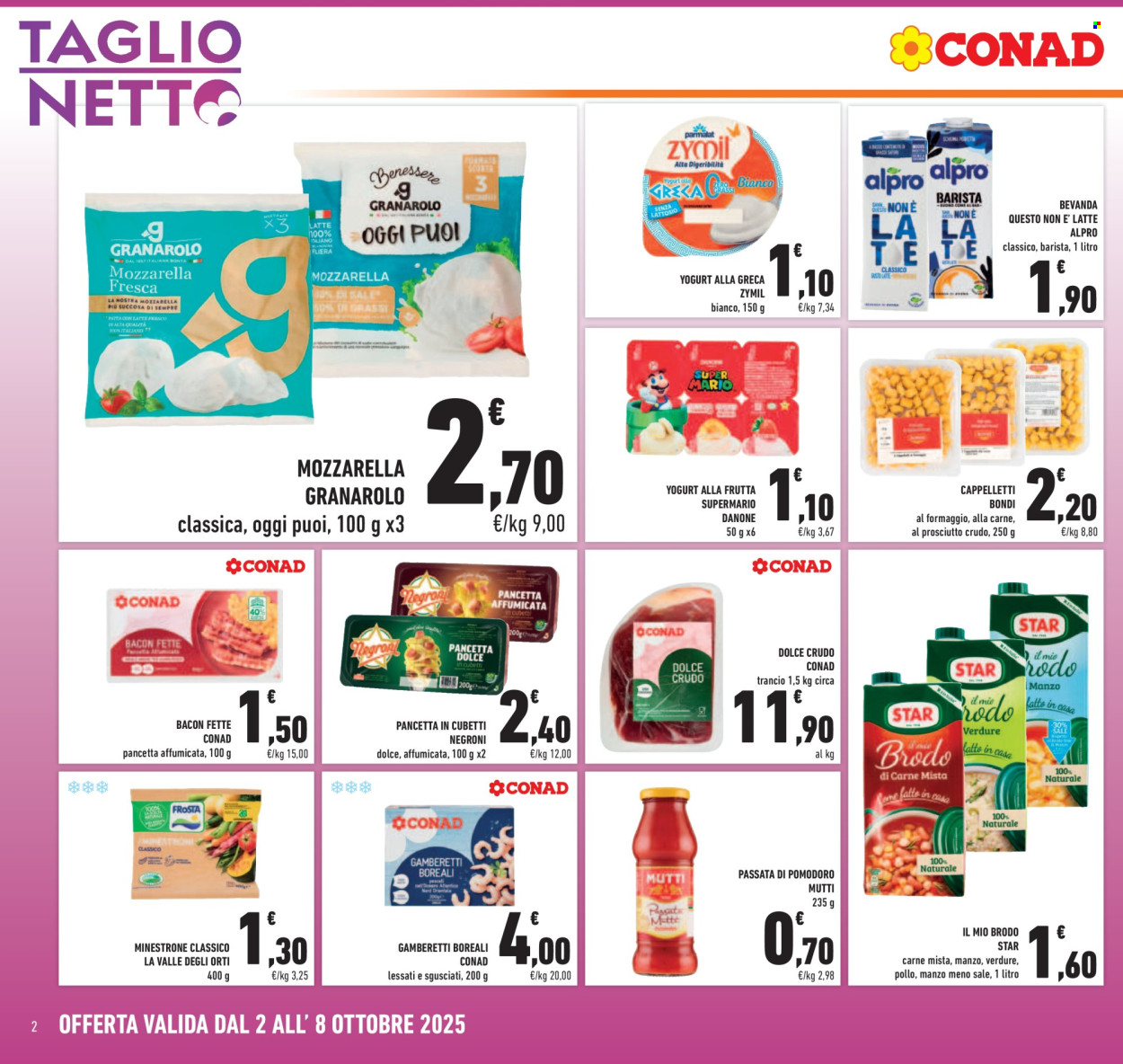 Volantino Conad - 2/10/2025 - 8/10/2025. Pagina 2