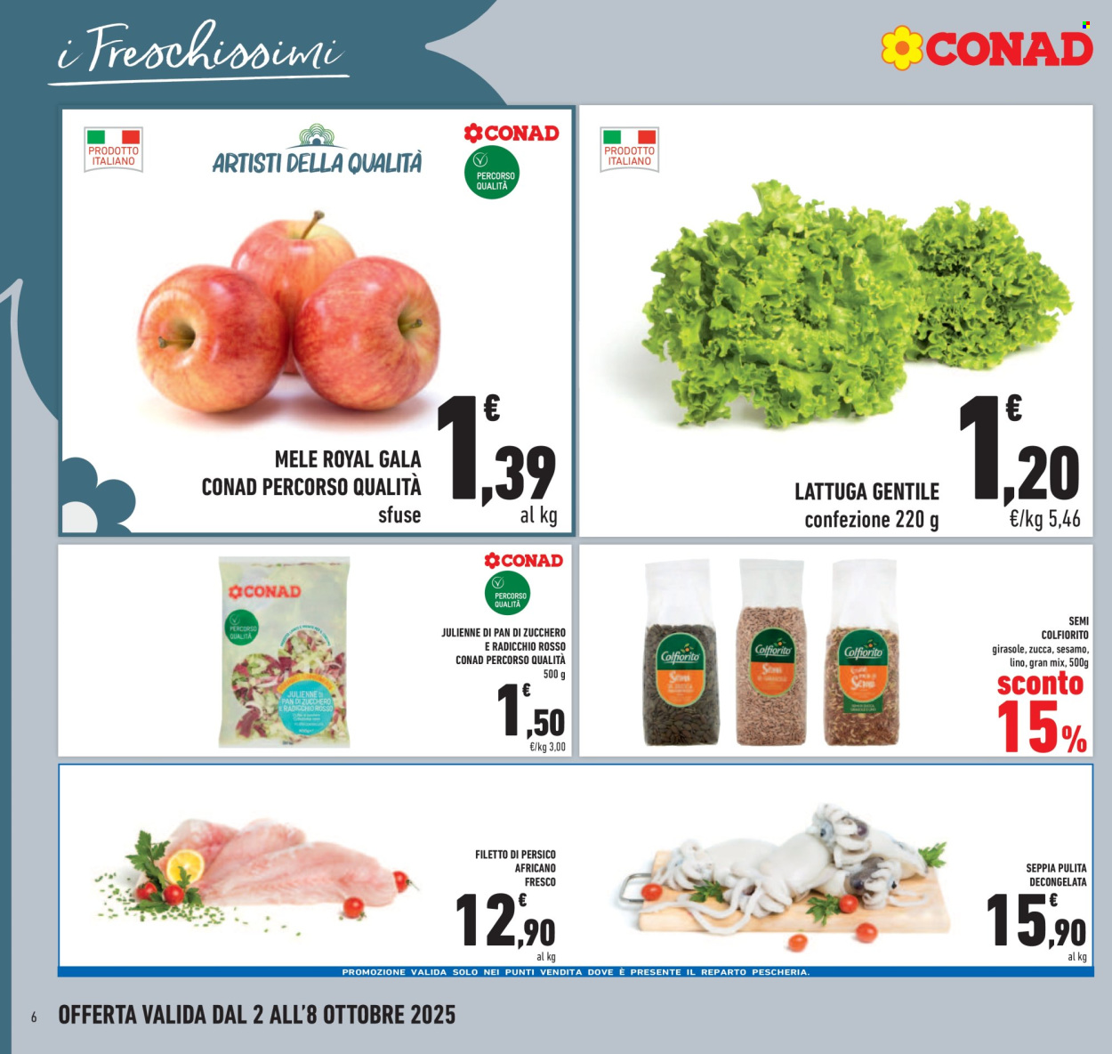 Volantino Conad - 2/10/2025 - 8/10/2025. Pagina 6