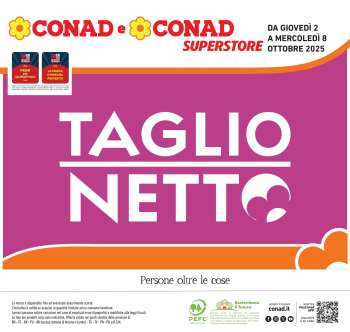 Volantino Conad Superstore - 2/10/2025 - 8/10/2025.