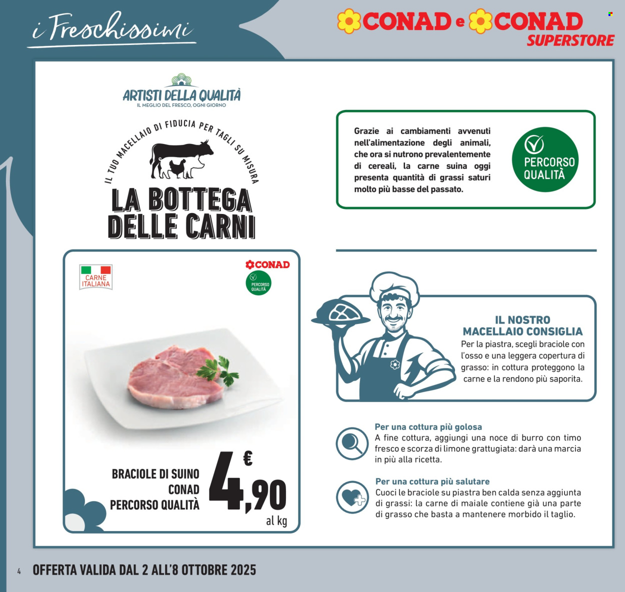 Volantino Conad Superstore - 2/10/2025 - 8/10/2025. Pagina 4