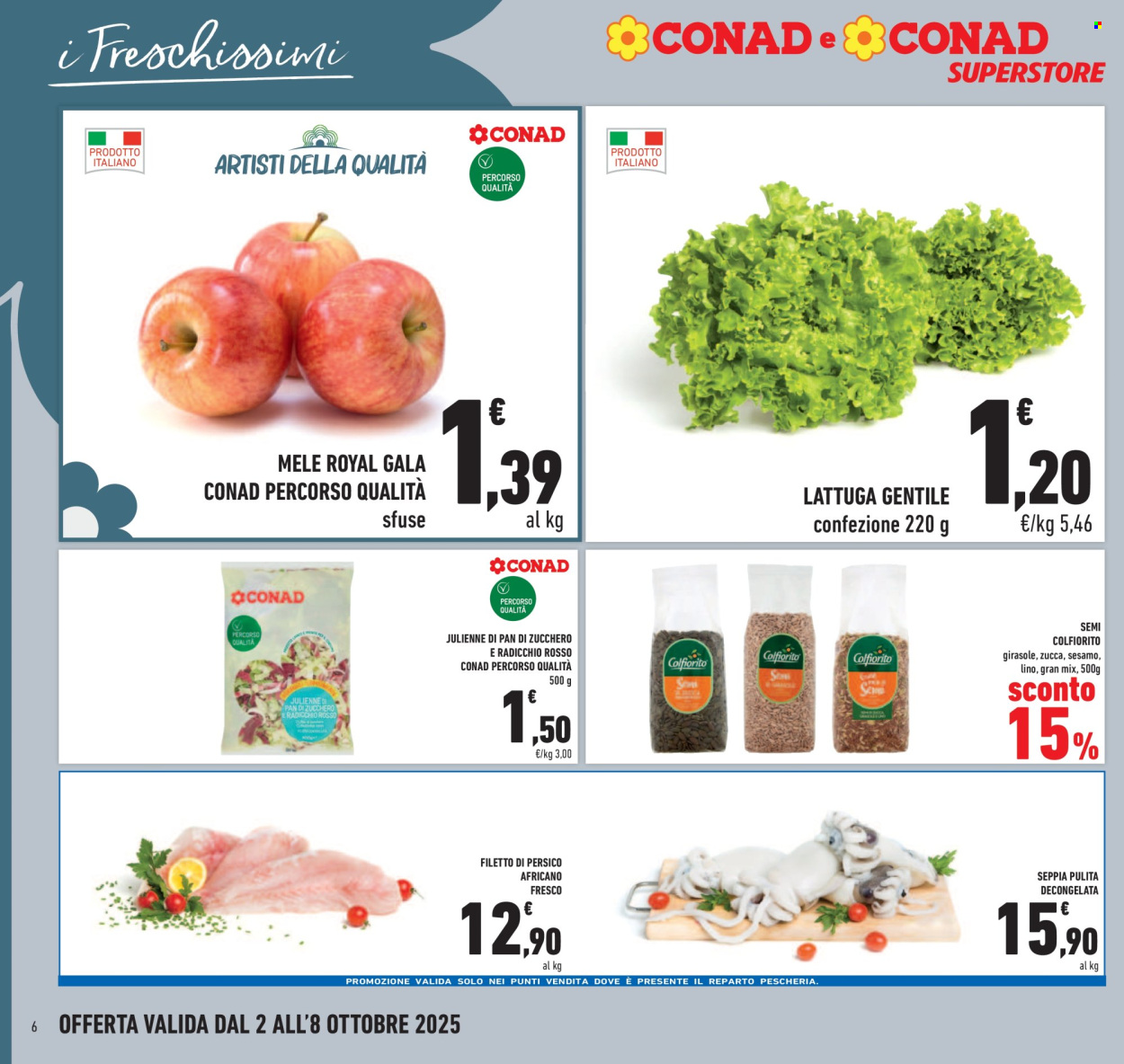 Volantino Conad Superstore - 2/10/2025 - 8/10/2025. Pagina 6