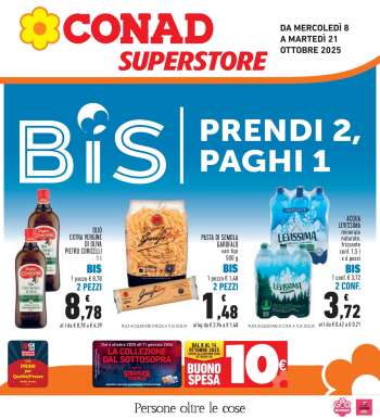 Volantino Conad - 8/10/2025 - 21/10/2025.