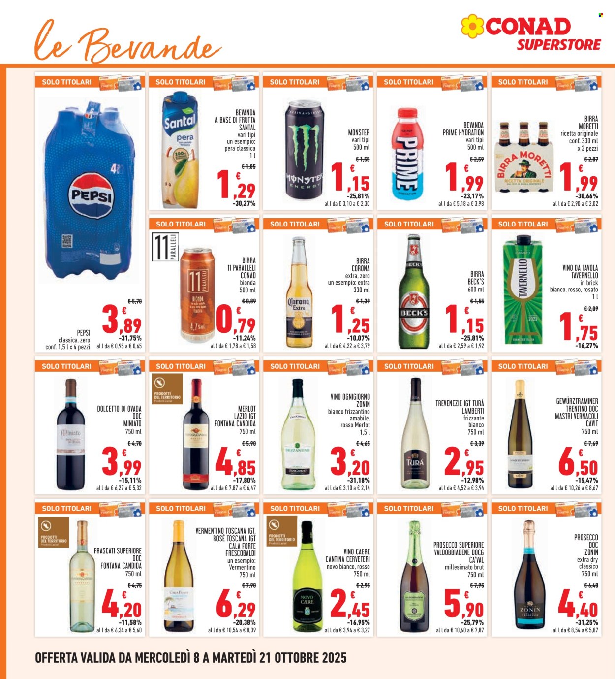 Volantino Conad - 8/10/2025 - 21/10/2025. Pagina 16