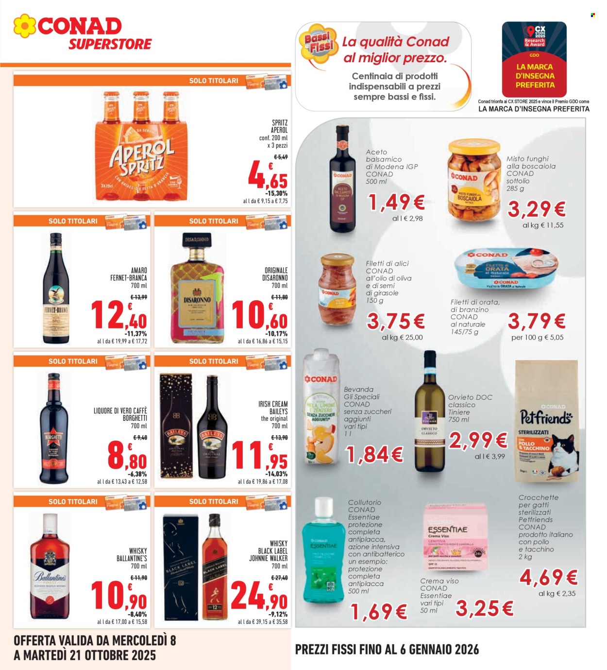 Volantino Conad - 8/10/2025 - 21/10/2025. Pagina 17