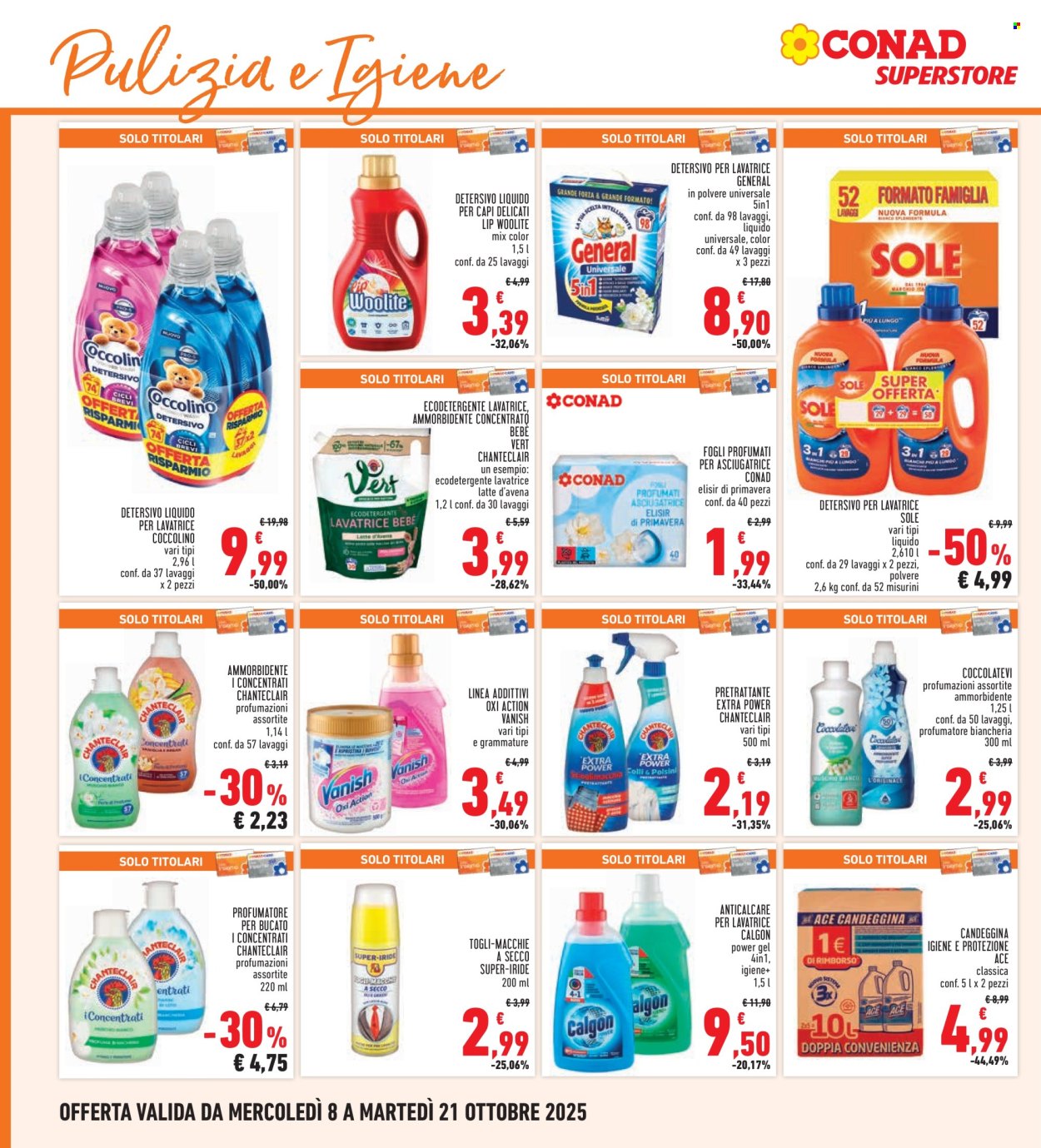 Volantino Conad - 8/10/2025 - 21/10/2025. Pagina 20