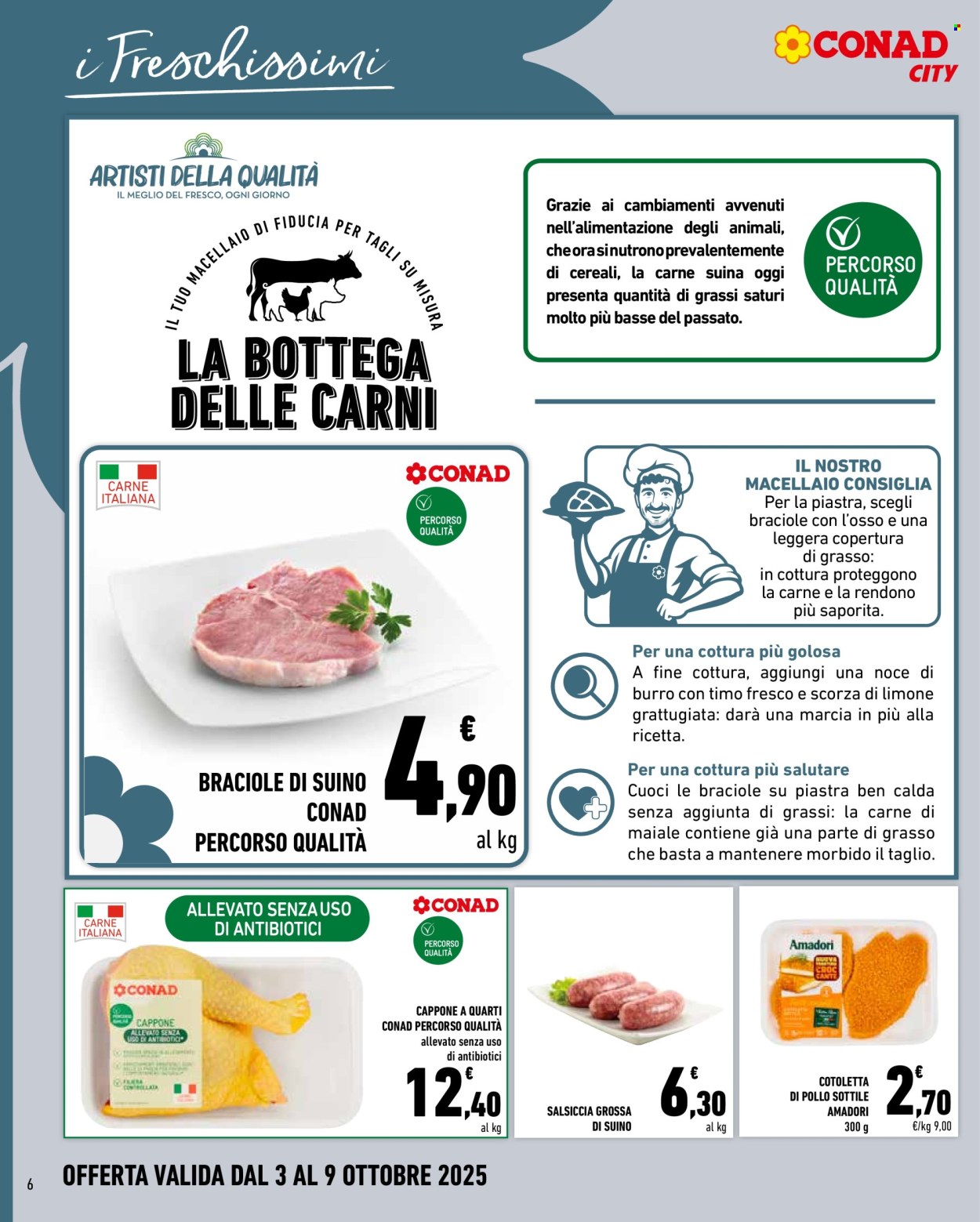 Volantino Conad - 3/10/2025 - 9/10/2025. Pagina 6