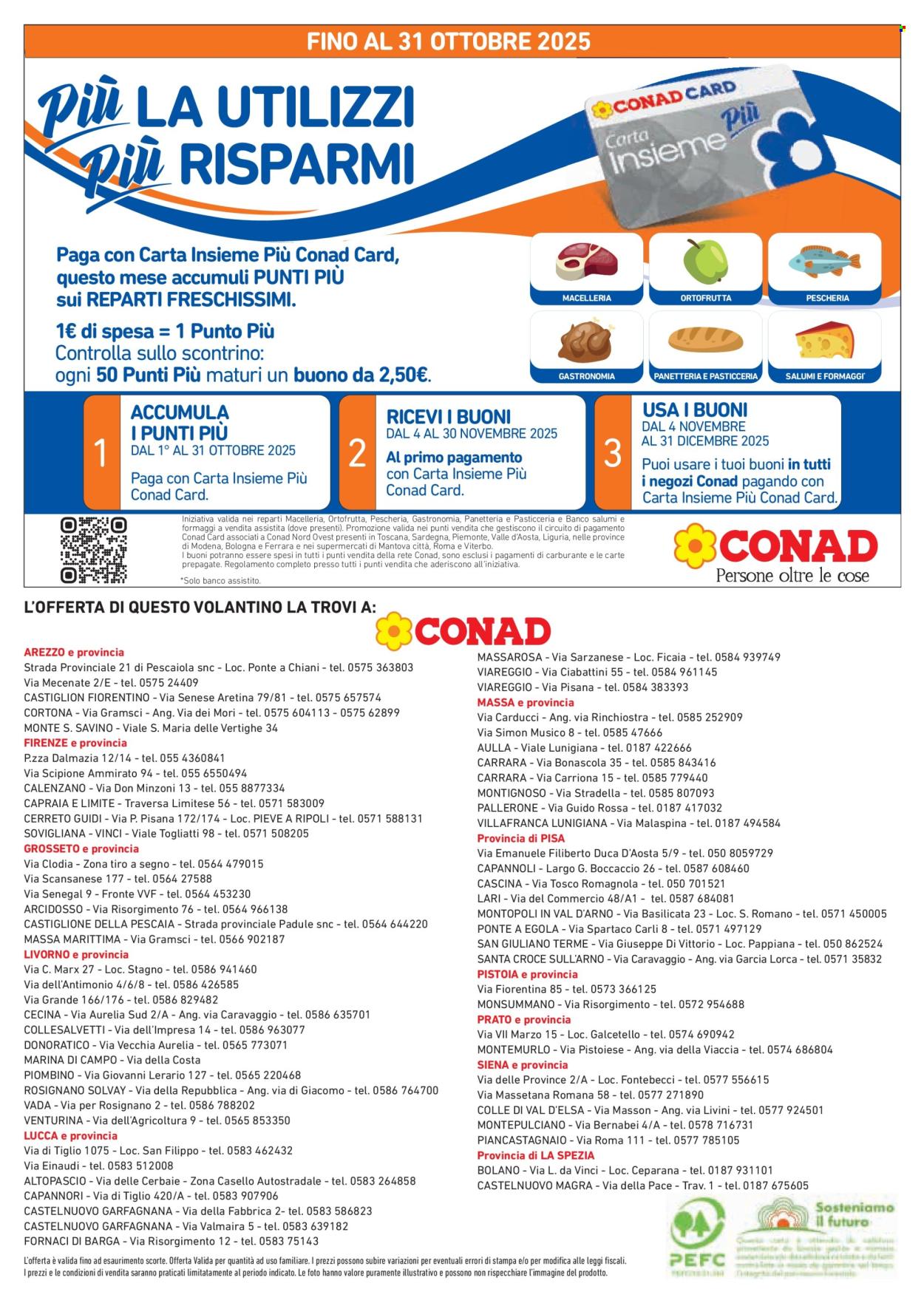 Volantino Conad - 9/10/2025 - 5/11/2025. Pagina 12