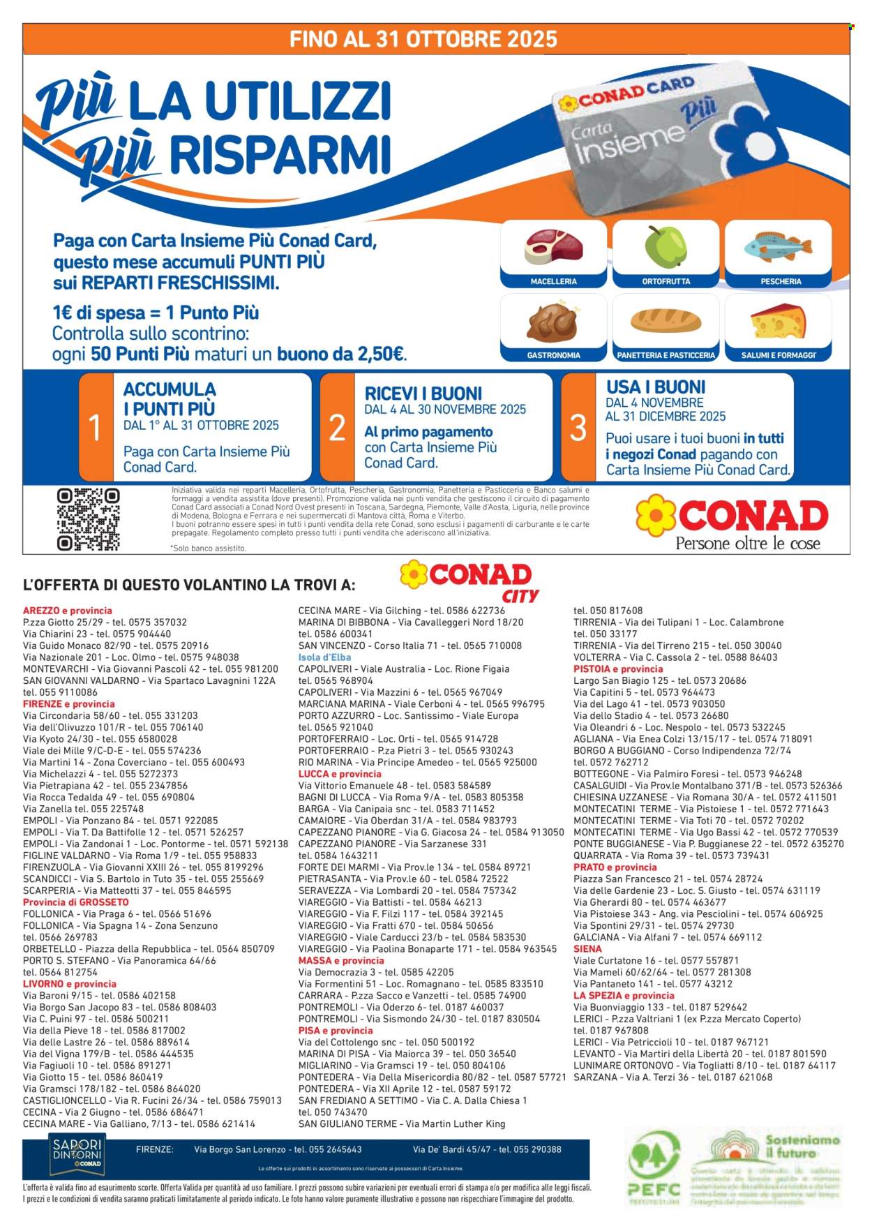 Volantino Conad - 9/10/2025 - 5/11/2025. Pagina 8