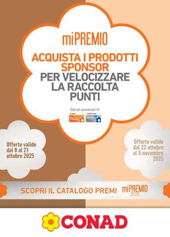 Volantino Conad - 9/10/2025 - 5/11/2025.