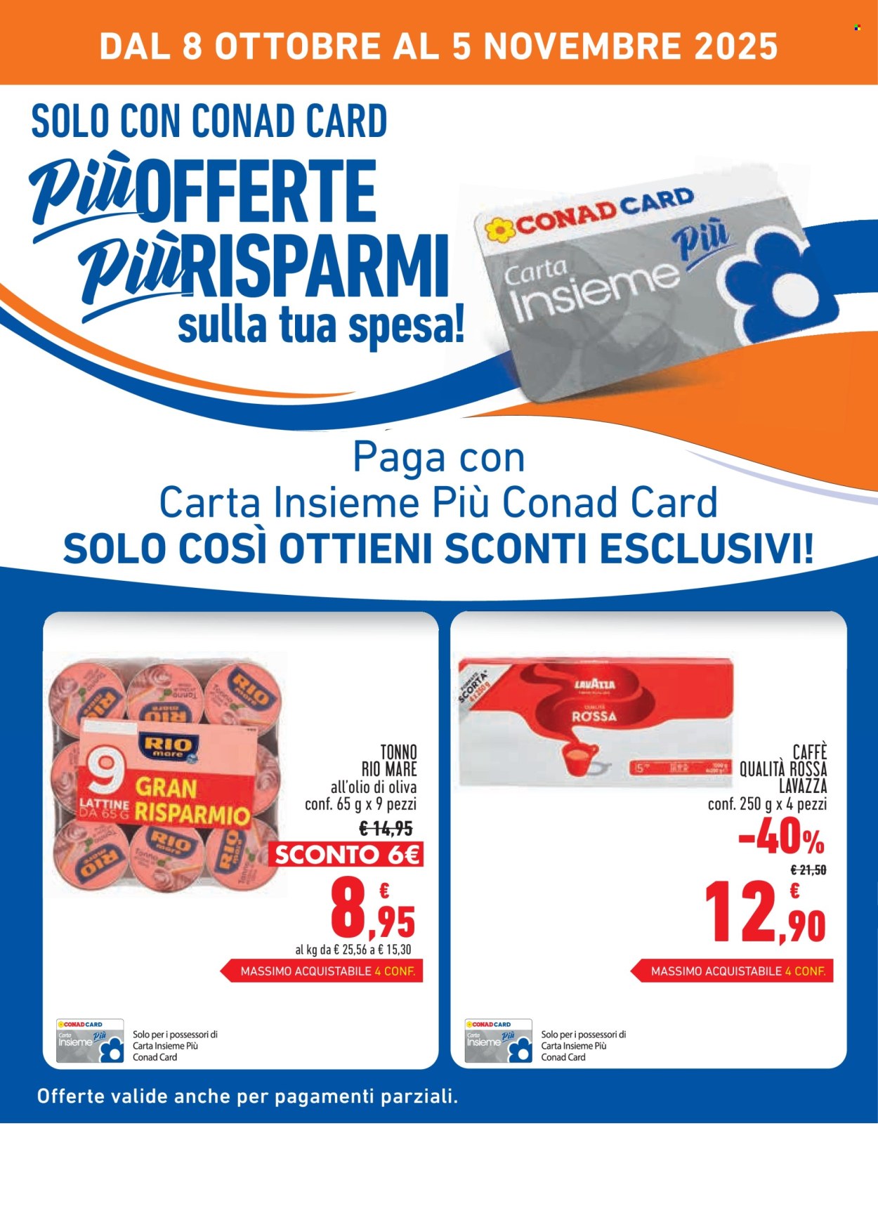 Volantino Conad - 9/10/2025 - 5/11/2025. Pagina 2