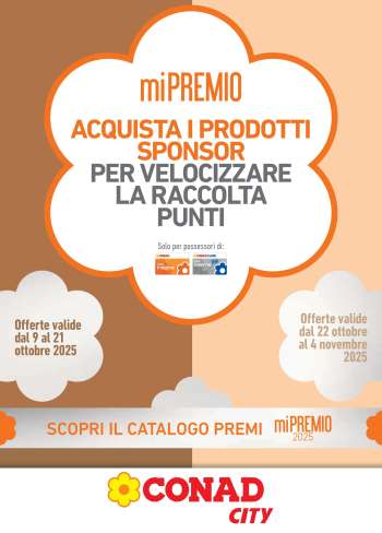 Volantino Conad - 9/10/2025 - 5/11/2025.
