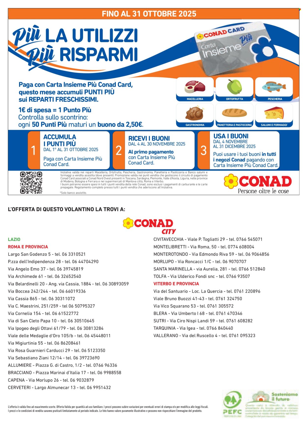 Volantino Conad - 9/10/2025 - 5/11/2025. Pagina 8