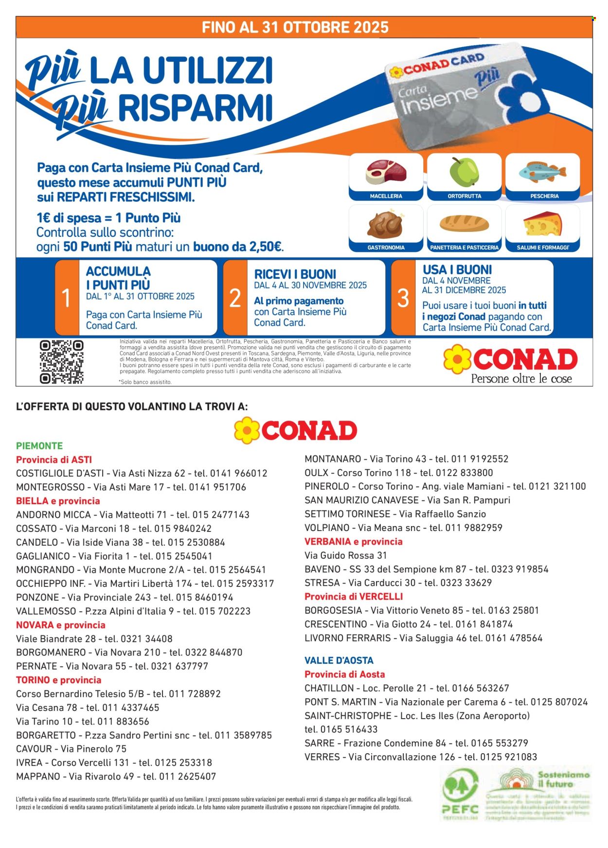 Volantino Conad - 9/10/2025 - 5/11/2025. Pagina 12