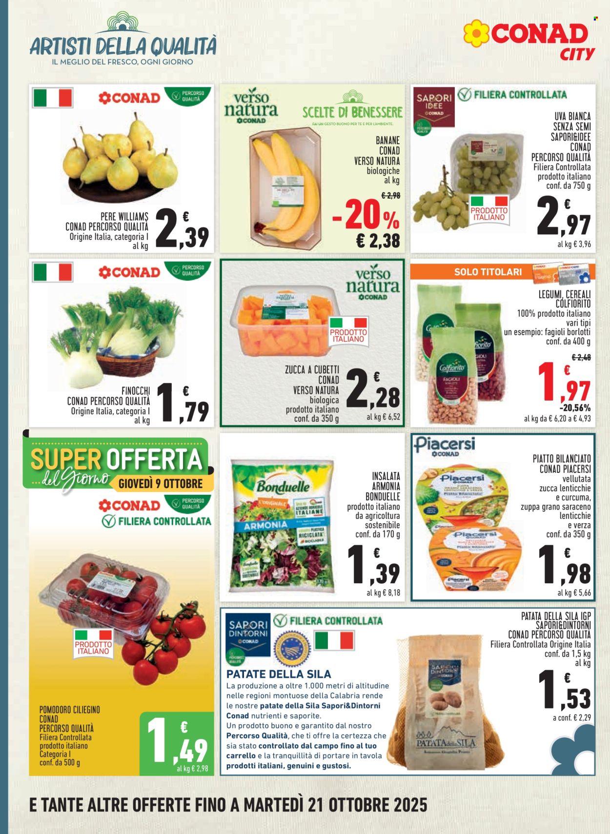 Volantino Conad - 9/10/2025 - 18/10/2025. Pagina 6