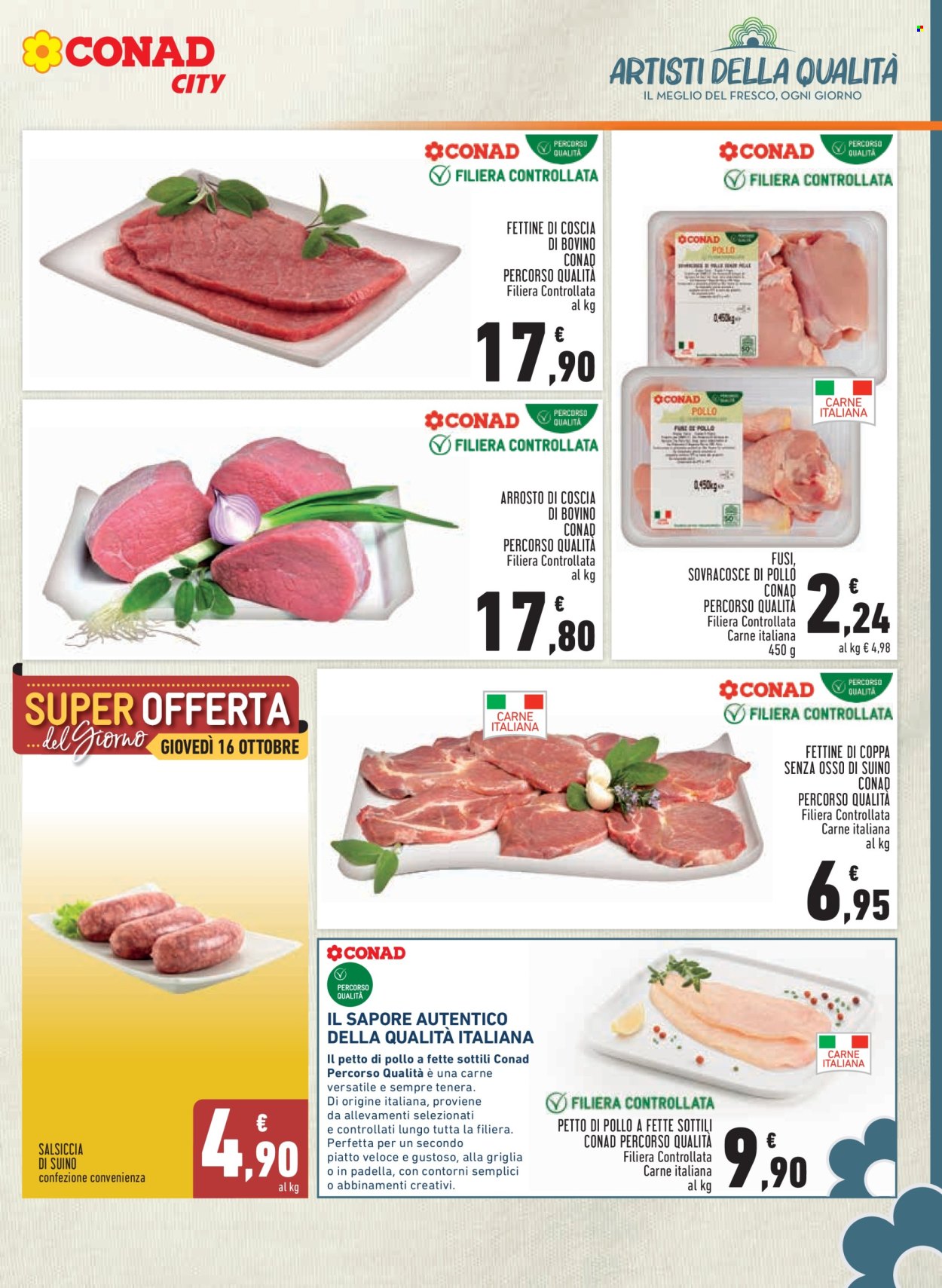 Volantino Conad - 9/10/2025 - 18/10/2025. Pagina 7