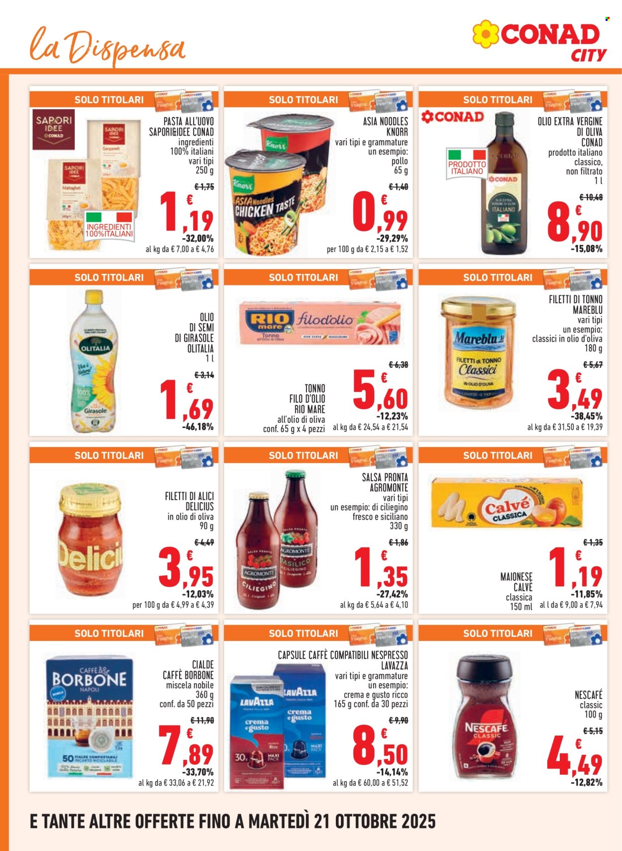 Volantino Conad - 9/10/2025 - 18/10/2025. Pagina 12
