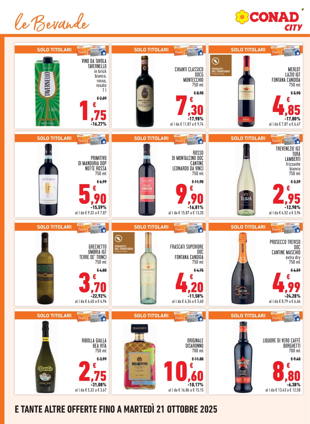 Volantino Conad - 9/10/2025 - 18/10/2025. Pagina 14