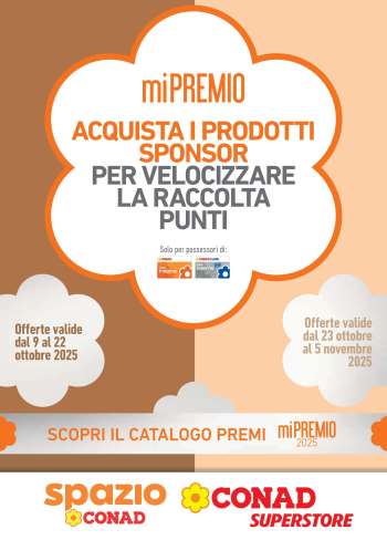 Volantino Conad - 9/10/2025 - 5/11/2025.