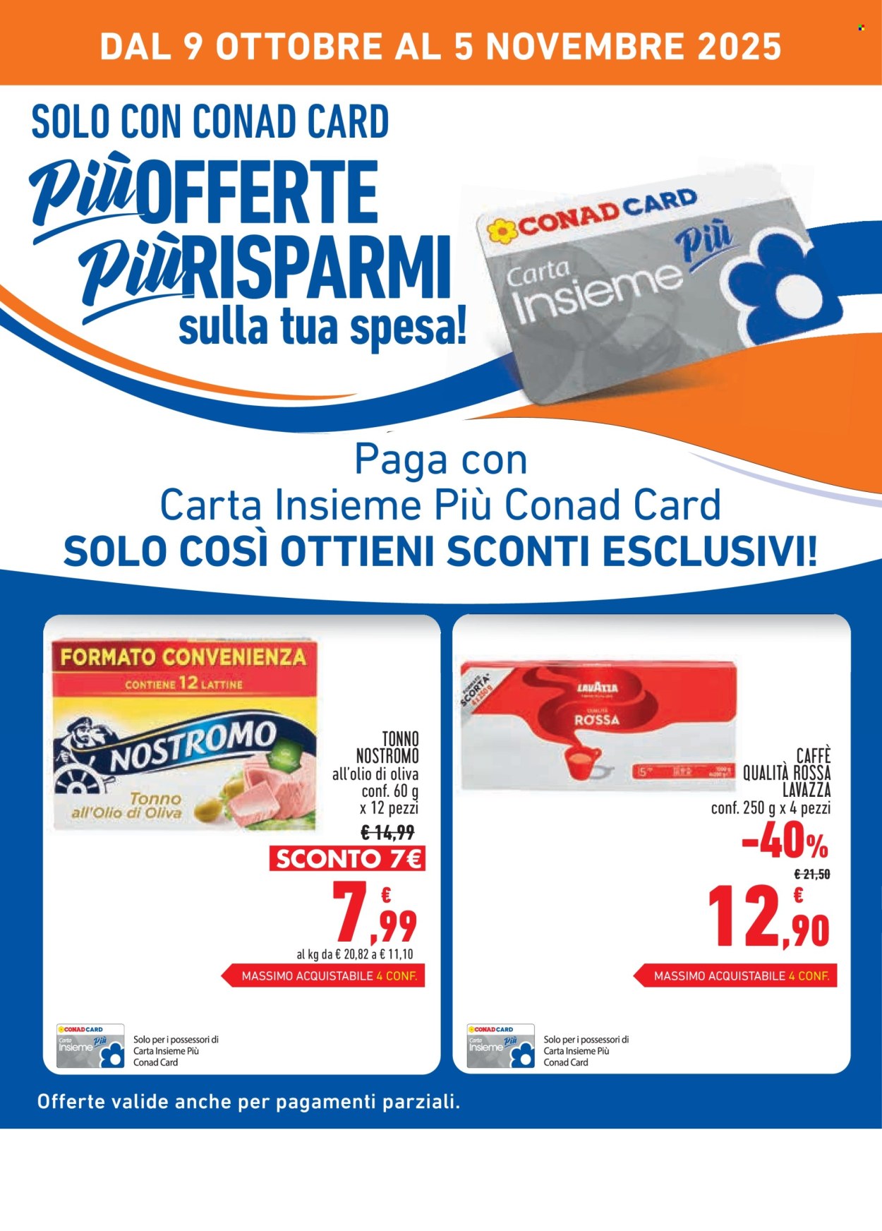 Volantino Conad - 9/10/2025 - 5/11/2025. Pagina 2