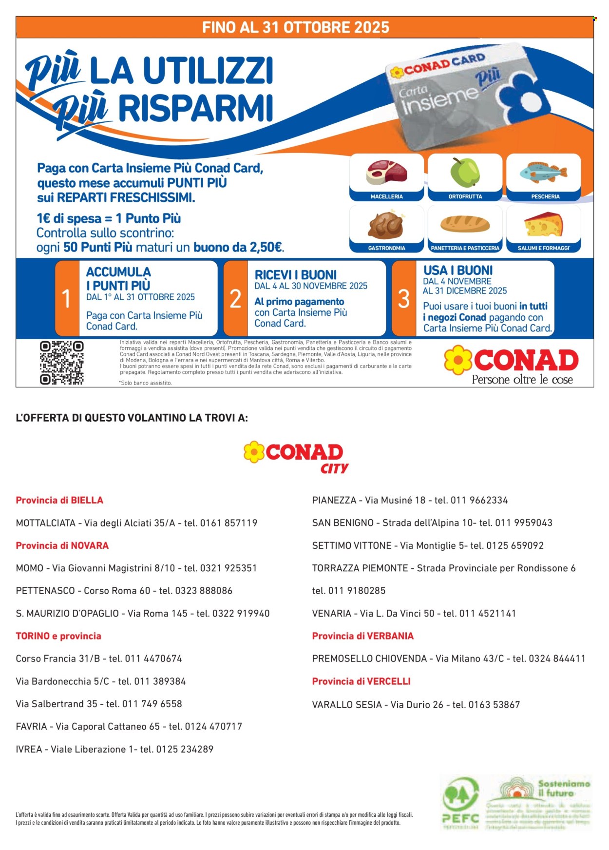 Volantino Conad - 9/10/2025 - 5/11/2025. Pagina 8