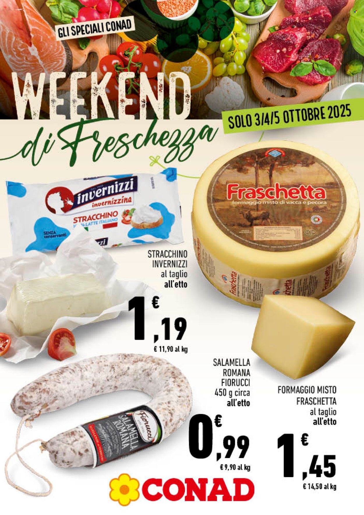 Volantino Conad - 3/10/2025 - 5/10/2025. Pagina 1