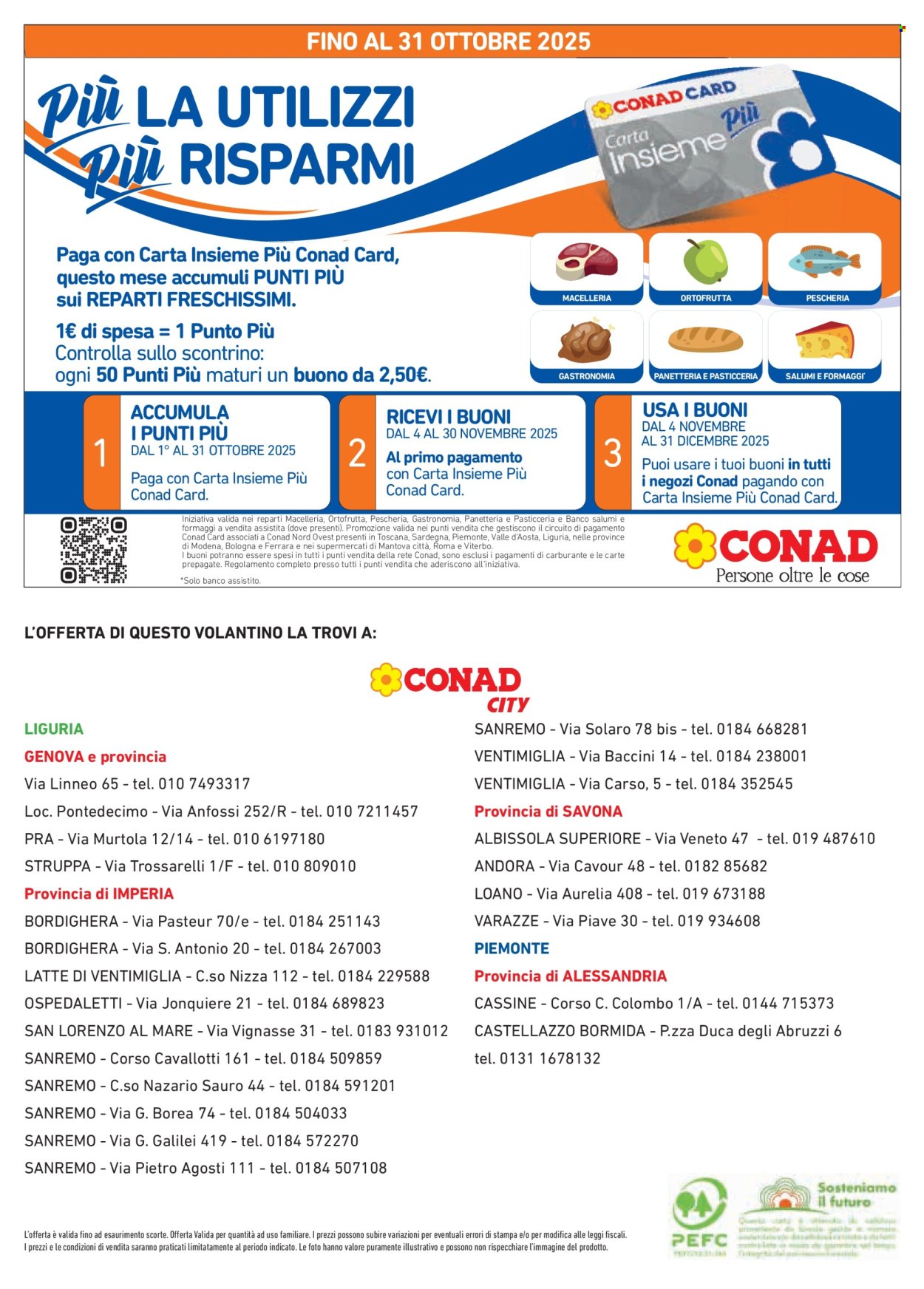 Volantino Conad - 9/10/2025 - 5/11/2025. Pagina 8