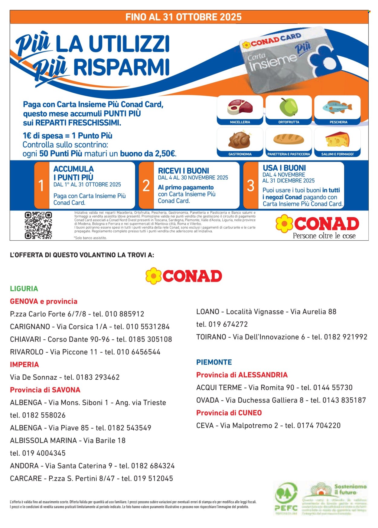 Volantino Conad - 9/10/2025 - 5/11/2025. Pagina 12
