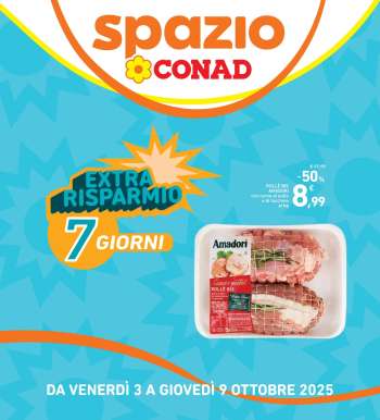 Volantino Spazio Conad - 3/10/2025 - 9/10/2025.