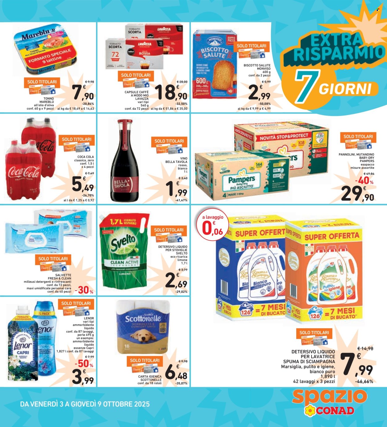 Volantino Spazio Conad - 3/10/2025 - 9/10/2025. Pagina 5