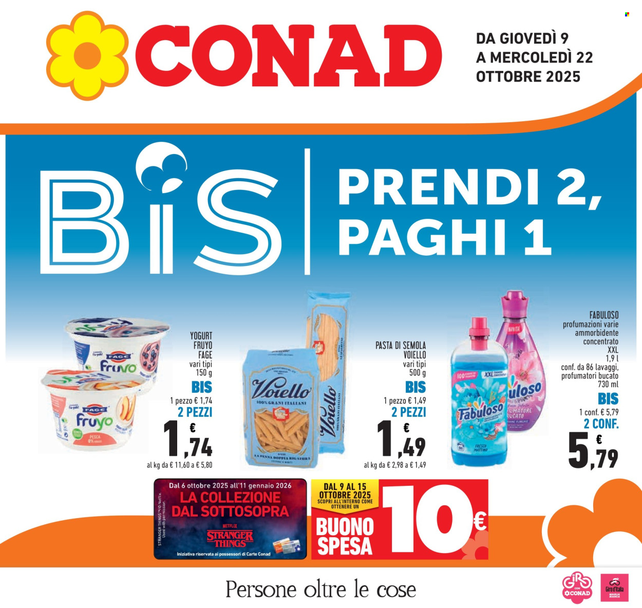 Volantino Conad - 9/10/2025 - 22/10/2025. Pagina 1