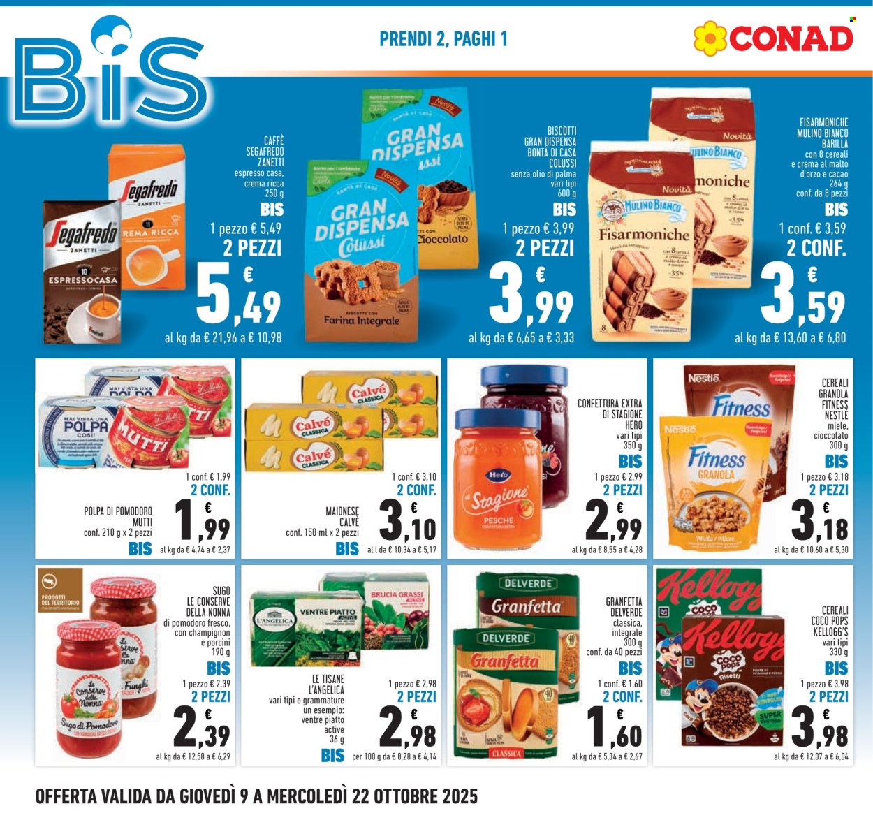Volantino Conad - 9/10/2025 - 22/10/2025. Pagina 4