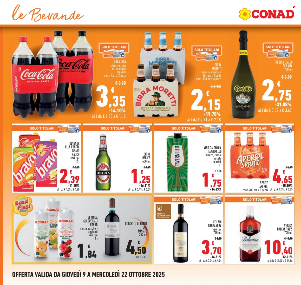 Volantino Conad - 9/10/2025 - 22/10/2025. Pagina 16