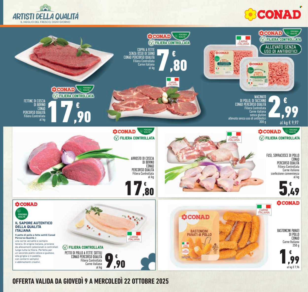 Volantino Conad - 9/10/2025 - 22/10/2025. Pagina 8