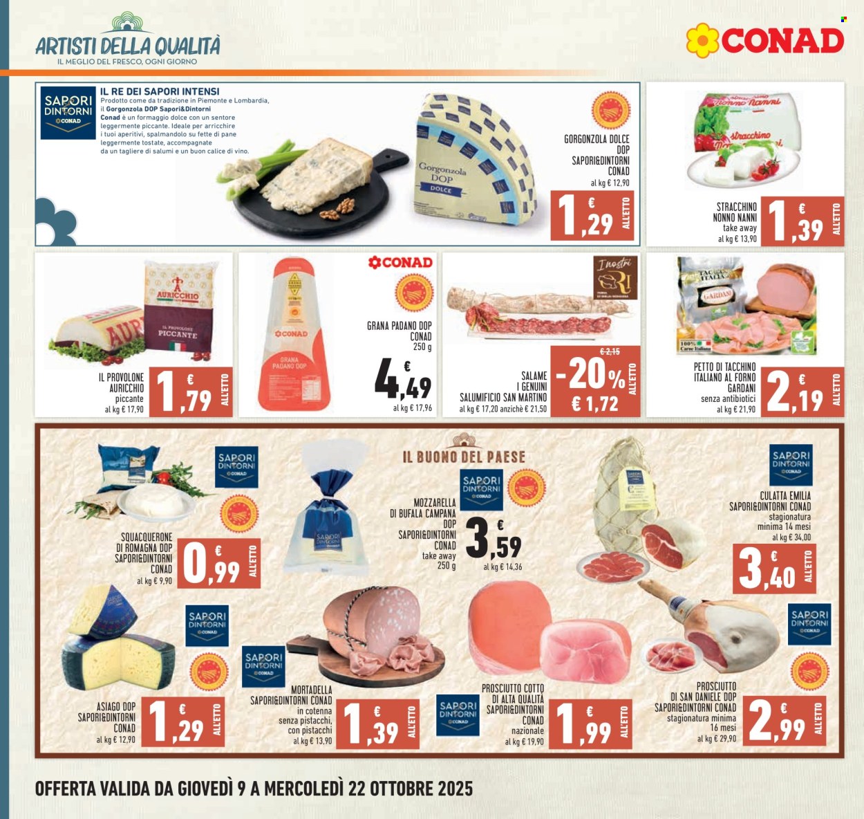 Volantino Conad - 9/10/2025 - 22/10/2025. Pagina 10