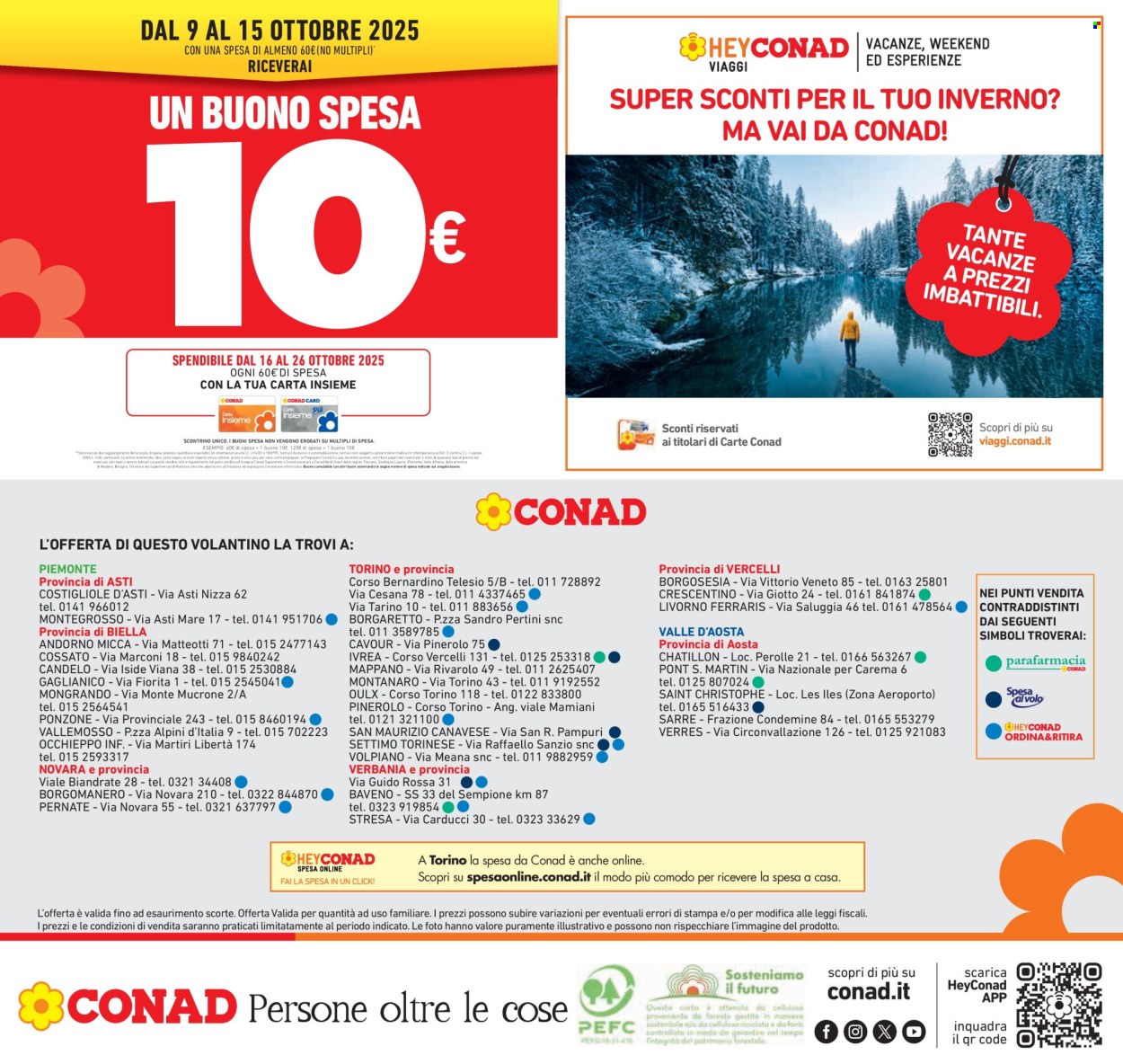 Volantino Conad - 9/10/2025 - 22/10/2025. Pagina 24