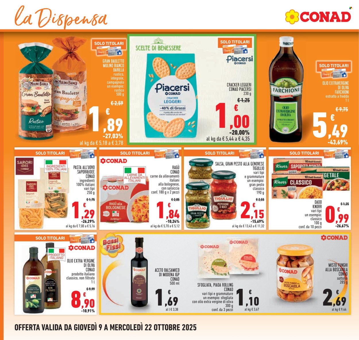 Volantino Conad - 9/10/2025 - 22/10/2025. Pagina 14
