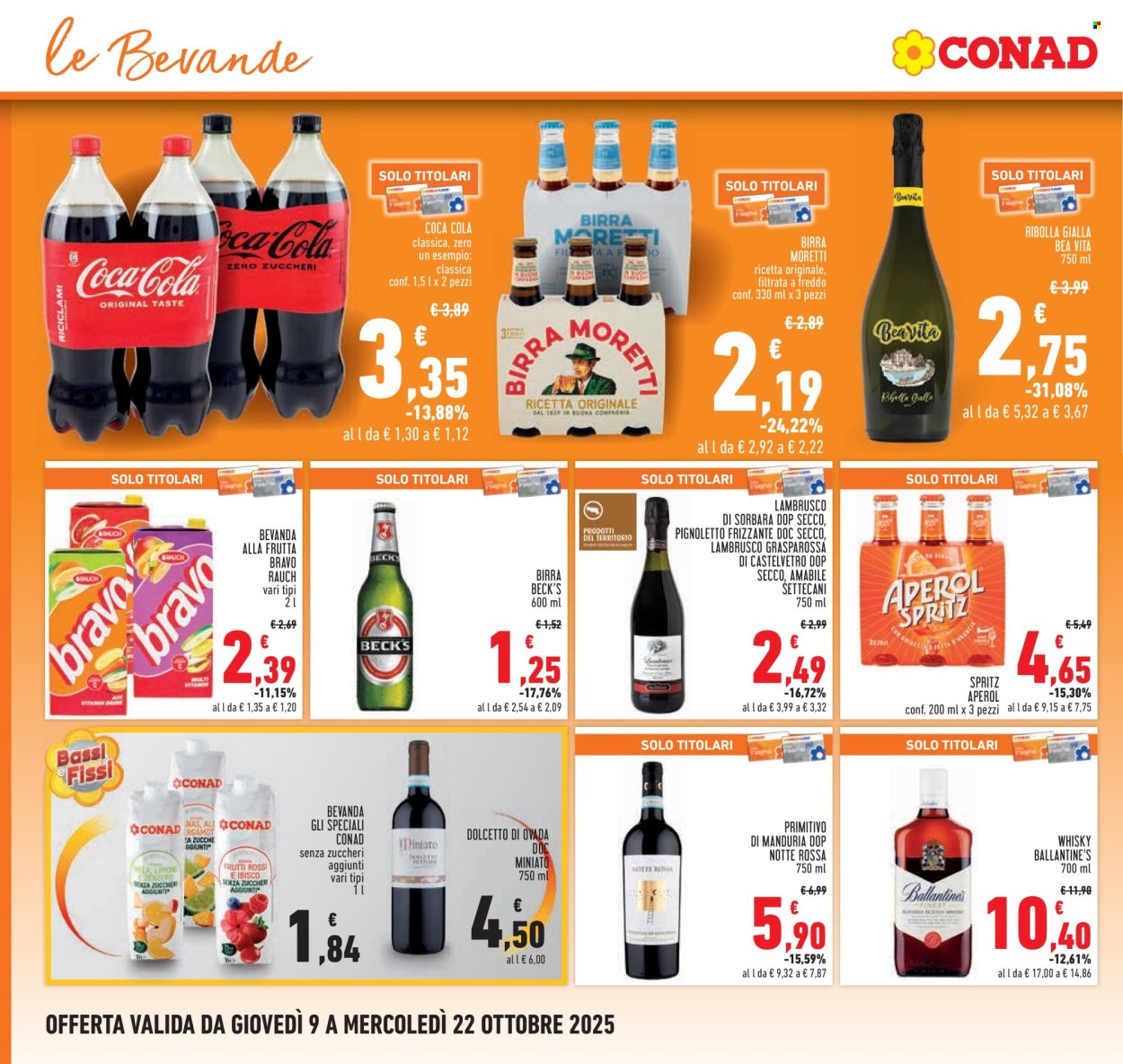 Volantino Conad - 9/10/2025 - 22/10/2025. Pagina 16