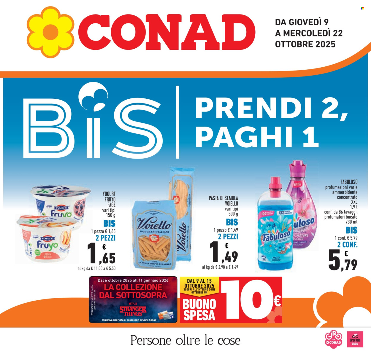 Volantino Conad - 9/10/2025 - 22/10/2025. Pagina 1