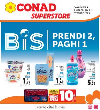 Volantino Conad - 9/10/2025 - 22/10/2025.