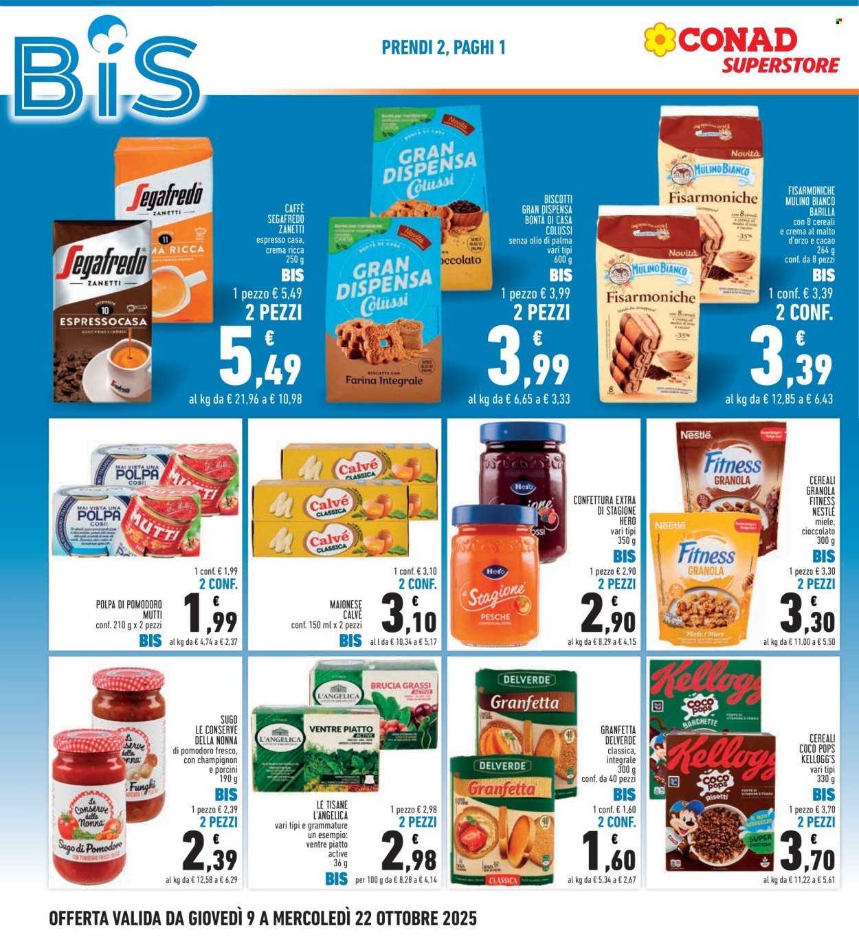Volantino Conad - 9/10/2025 - 22/10/2025. Pagina 4
