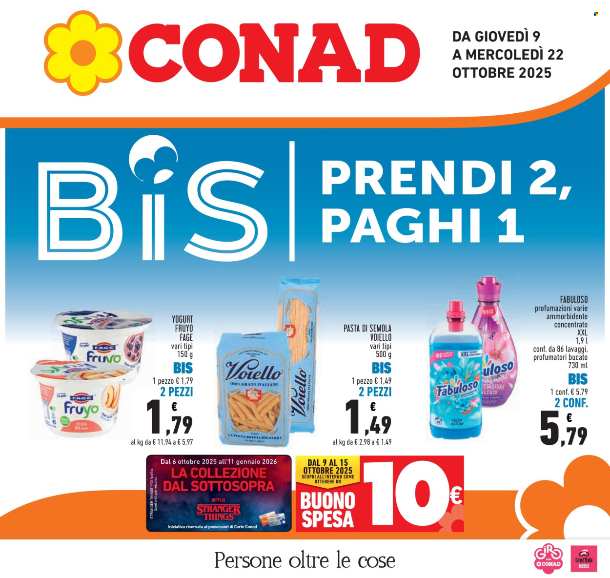 Volantino Conad - 9/10/2025 - 22/10/2025. Pagina 1