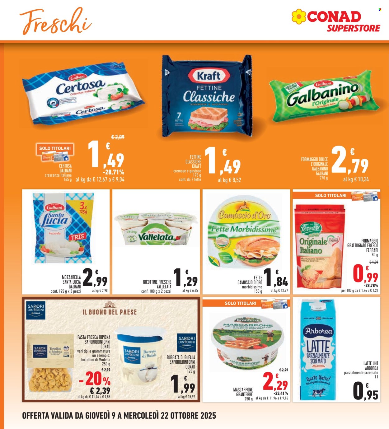 Volantino Conad - 9/10/2025 - 22/10/2025. Pagina 12