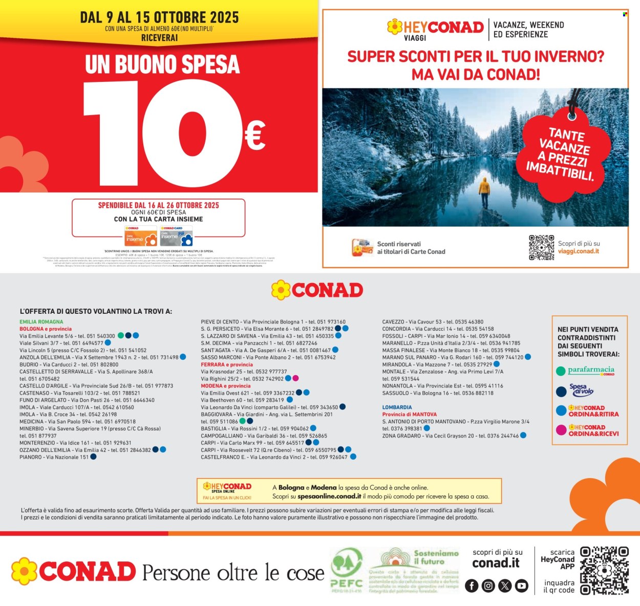Volantino Conad - 9/10/2025 - 22/10/2025. Pagina 24