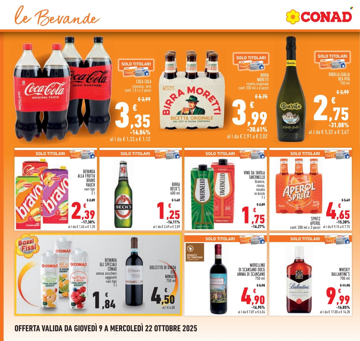 Volantino Conad - 9/10/2025 - 22/10/2025. Pagina 16