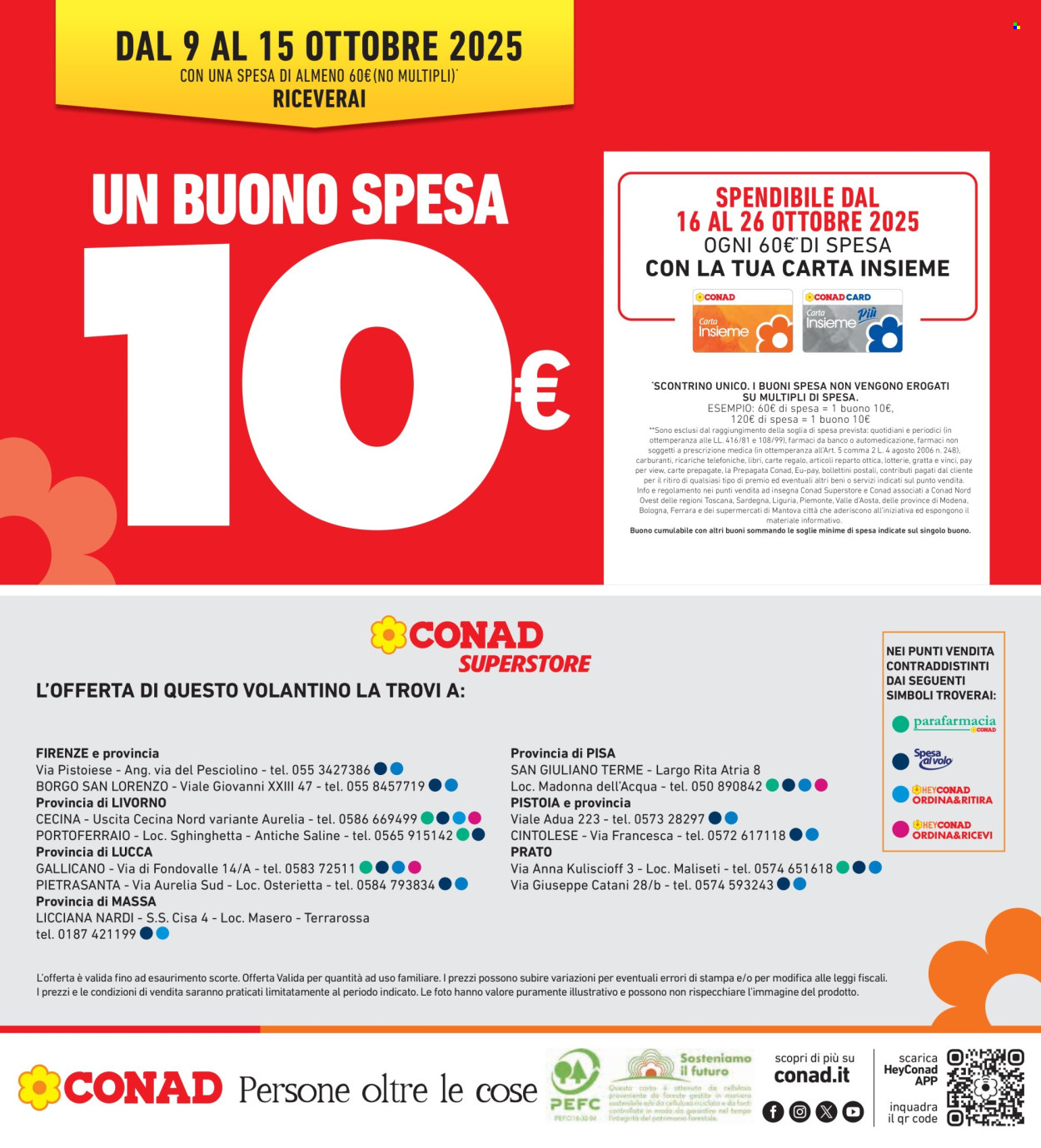 Volantino Conad - 9/10/2025 - 22/10/2025. Pagina 32